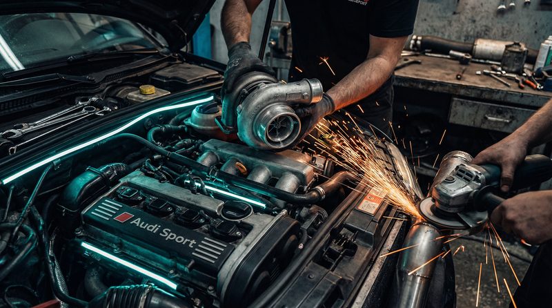 熟女人妻修车视频-涡轮增压改装视频教程